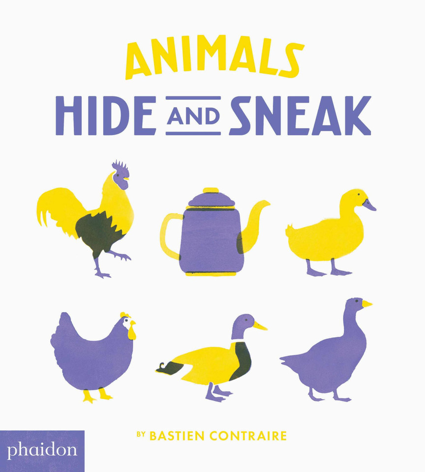 Animals: Hide and Sneak book cover by Bastien Contraire