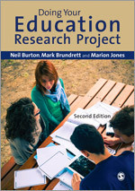 Doing Your Education Research Project book cover by Neil Burton, Mark Brundrett, Marion Jones