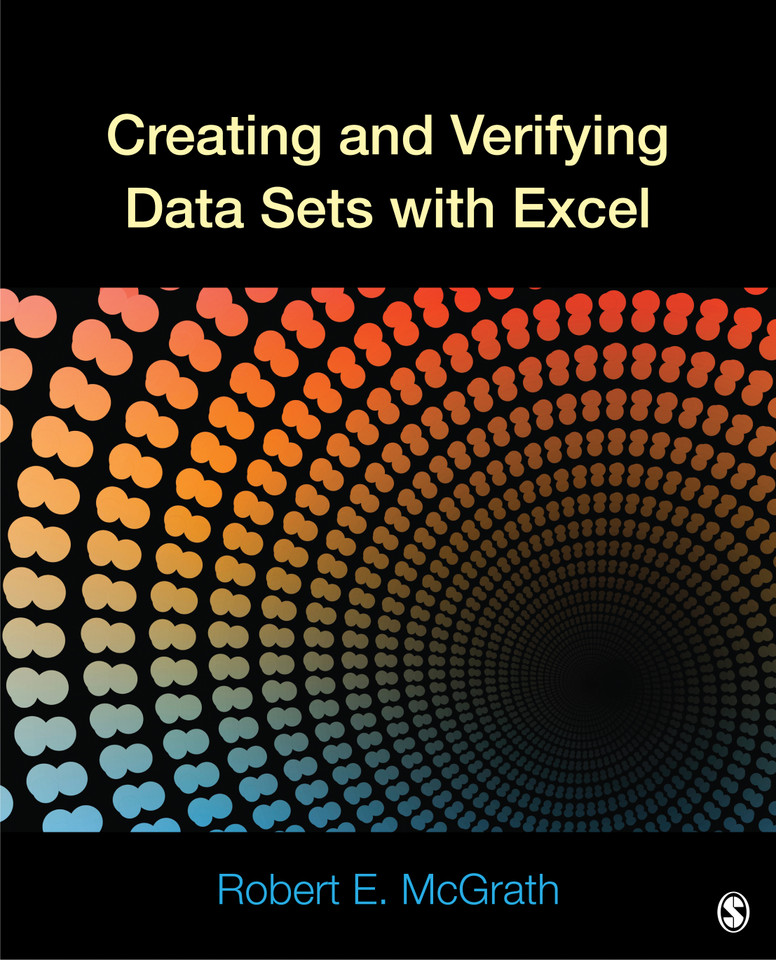 Creating and Verifying Data Sets with Excel book cover by Robert E. McGrath