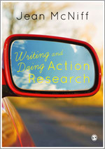 Writing and Doing Action Research book cover by Jean McNiff