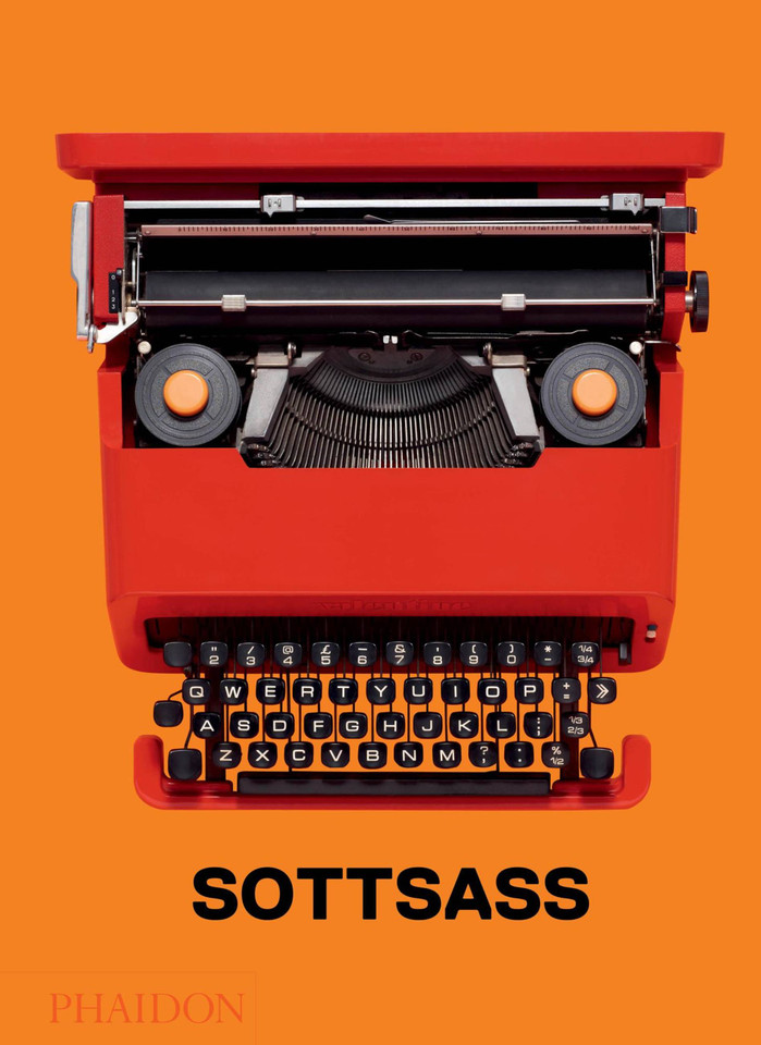 Ettore Sottsass book cover by Emily King, Phillipe Thome, Francesca Picchi