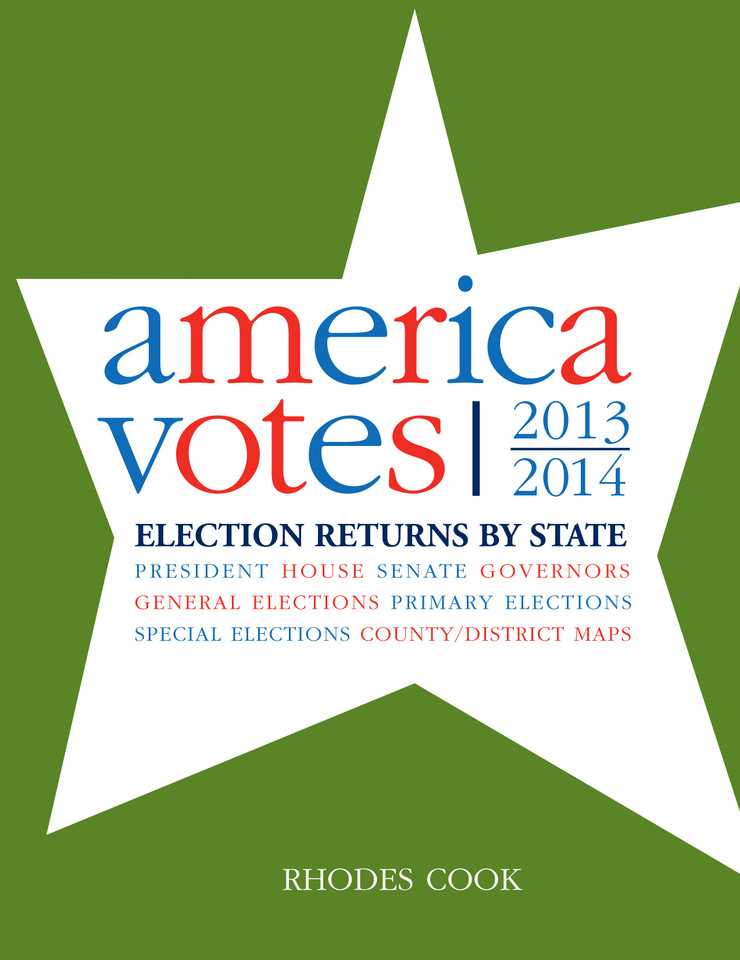 America Votes 31: 2013-2014, Election Returns by State book cover by Rhodes Cook
