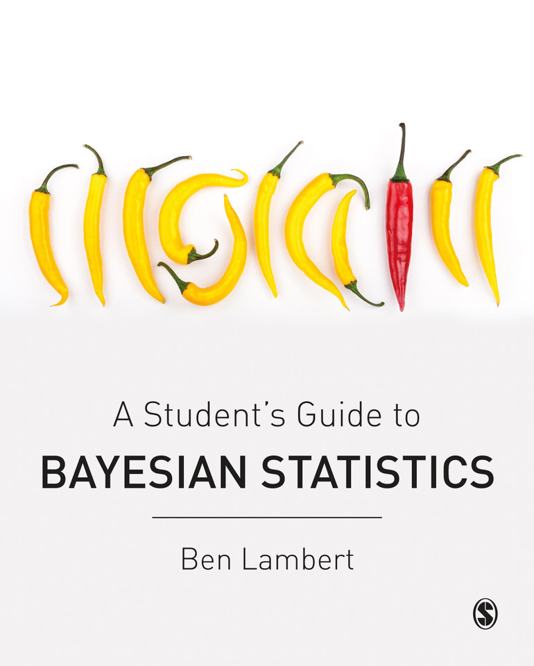 A Student’s Guide to Bayesian Statistics book cover by Ben Lambert