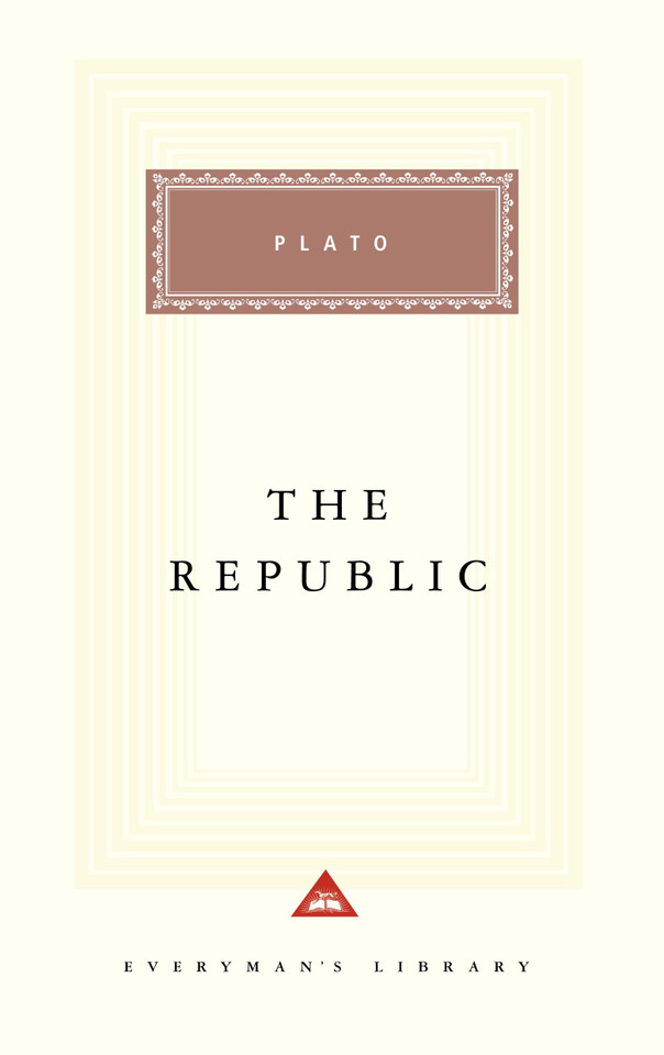 The Republic: Introduction by Alexander Nehamas (Everyman's Library Classics Series) book cover by Plato