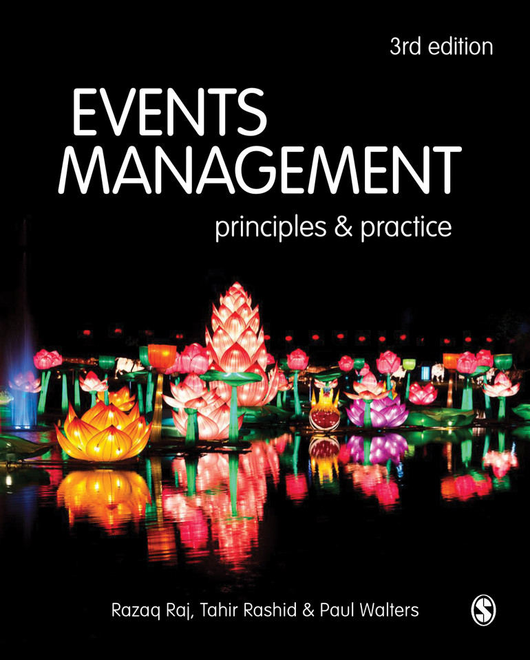 Events Management: Principles and Practice book cover by Razaq Raj, Paul Walters, Tahir Rashid