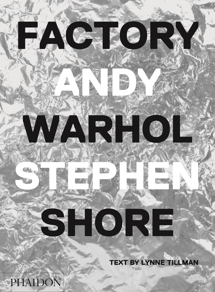 Factory book cover by Stephen Shore