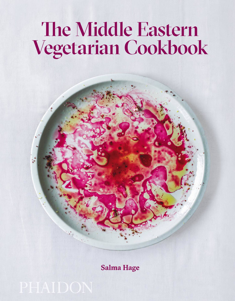 The Middle Eastern Vegetarian Cookbook book cover by Salma Hage