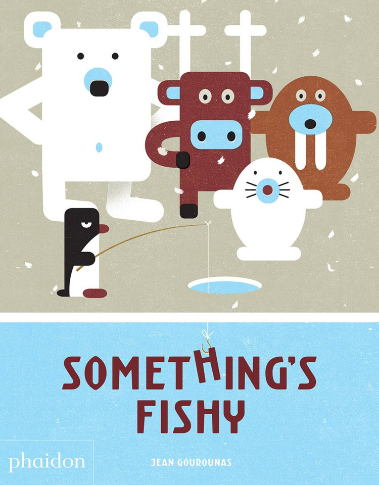 Something's Fishy book cover by Jean Gourounas