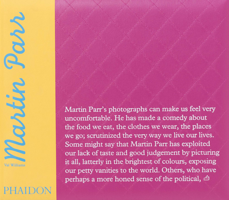 Martin Parr book cover by Val Williams, Martin Parr