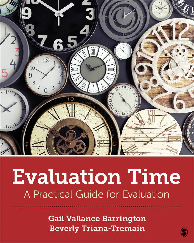 Evaluation Time: A Practical Guide for Evaluation book cover by Gail Vallance Barrington, Beverly Triana-Tremain