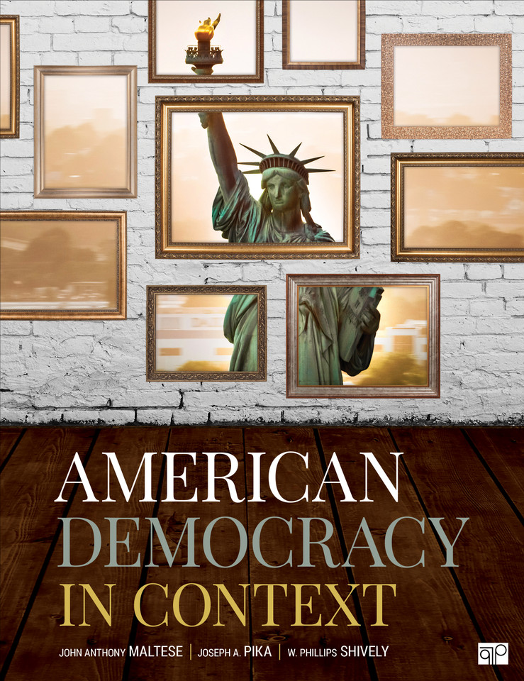 American Democracy in Context book cover by John Anthony Maltese, Joseph A. Pika, W. Phillips Shively