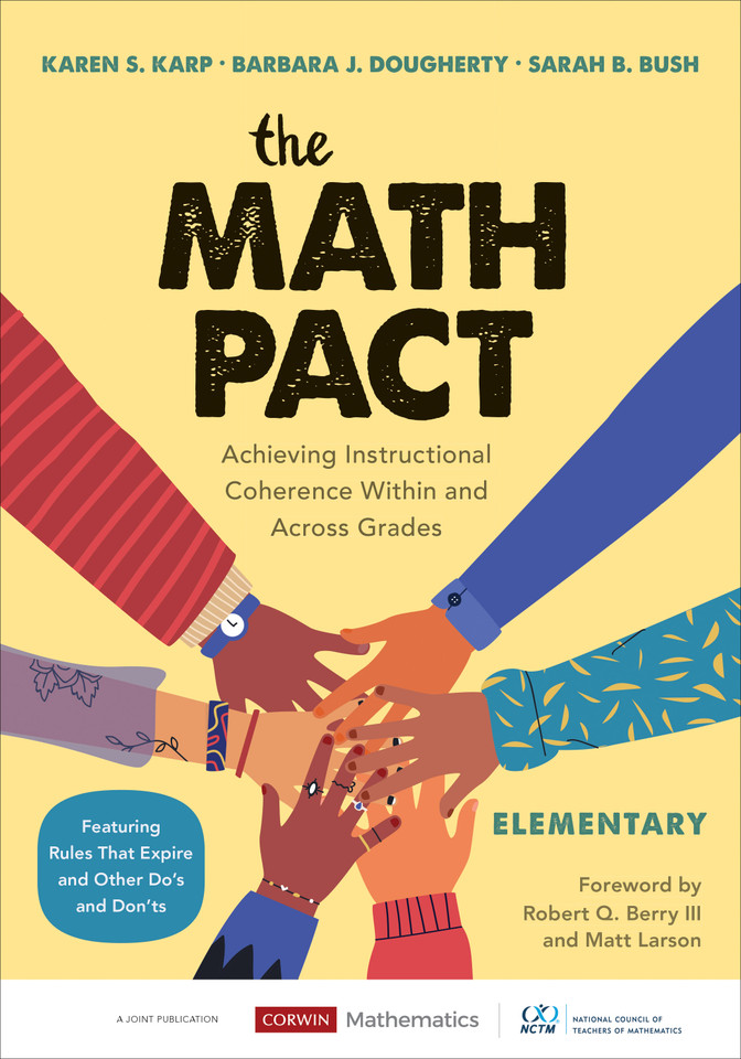 The Math Pact, Elementary: Achieving Instructional Coherence Within and Across Grades (Corwin Mathematics Series) book cover by Karen S. Karp, Barbara J. Dougherty, Sarah B. Bush