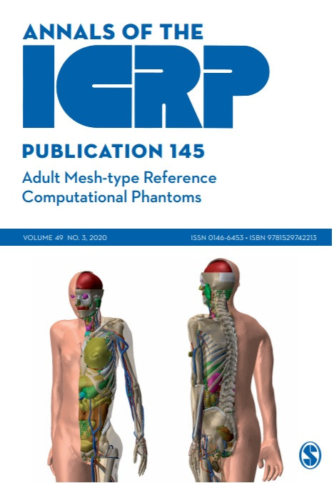 ICRP Publication 145: Adult Mesh-type Reference Computational Phantoms (Annals of the ICRP) book cover by 