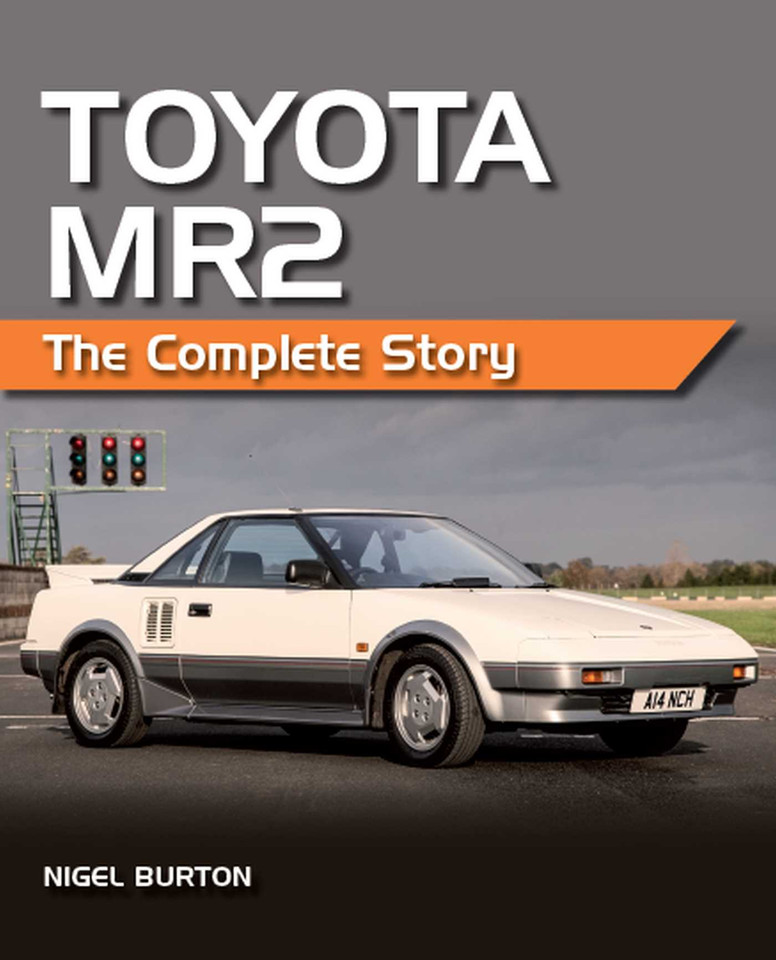 Toyota MR2: The Complete Story book cover by Nigel Burton
