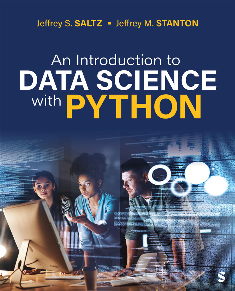 An Introduction to Data Science With Python book cover by Jeffrey S. Saltz, Jeffrey M. Stanton