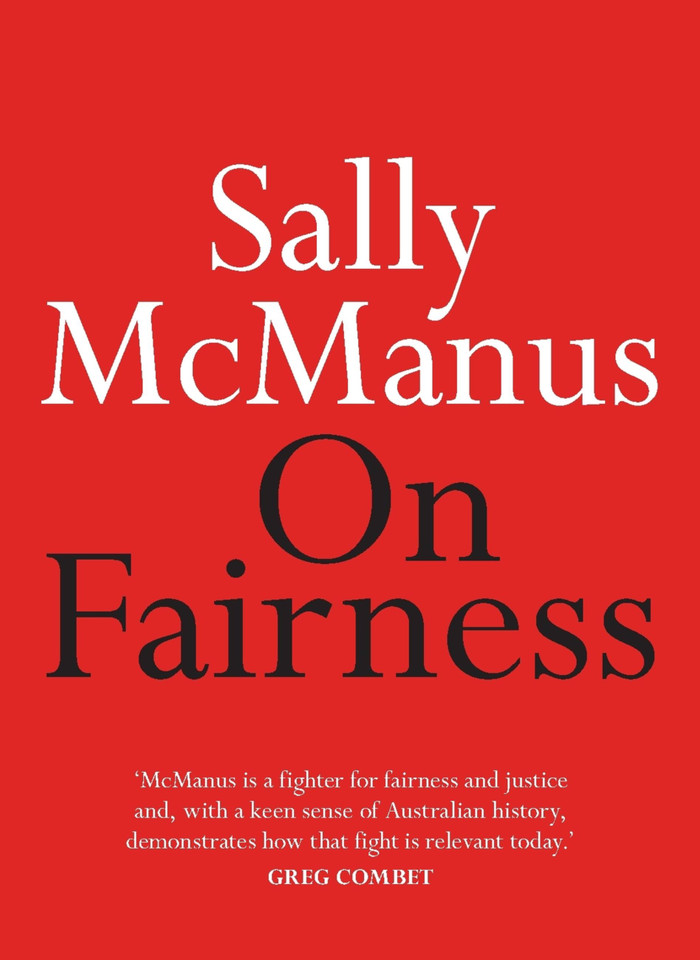 On Fairness (On Series) book cover by Sally McManus