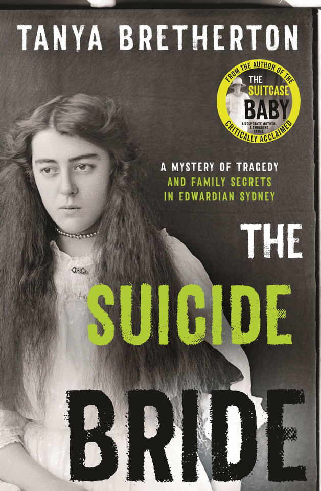 The Suicide Bride book cover by Tanya Bretherton