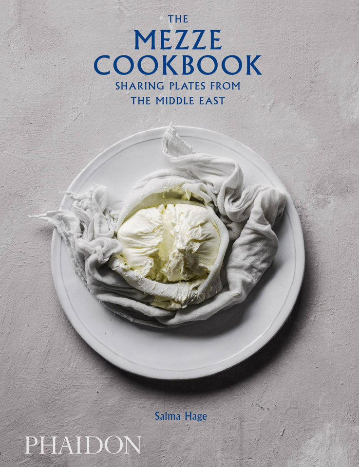 The Mezze Cookbook: Sharing Plates from the Middle East book cover by Salma Hage