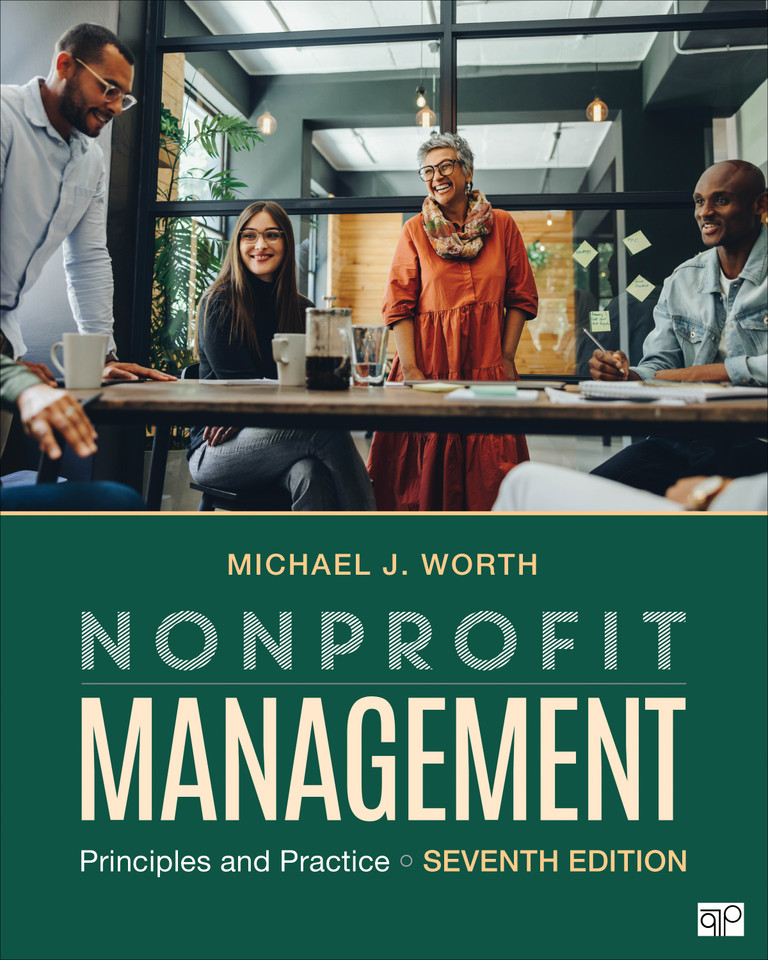 Nonprofit Management: Principles and Practice book cover by Michael J. Worth
