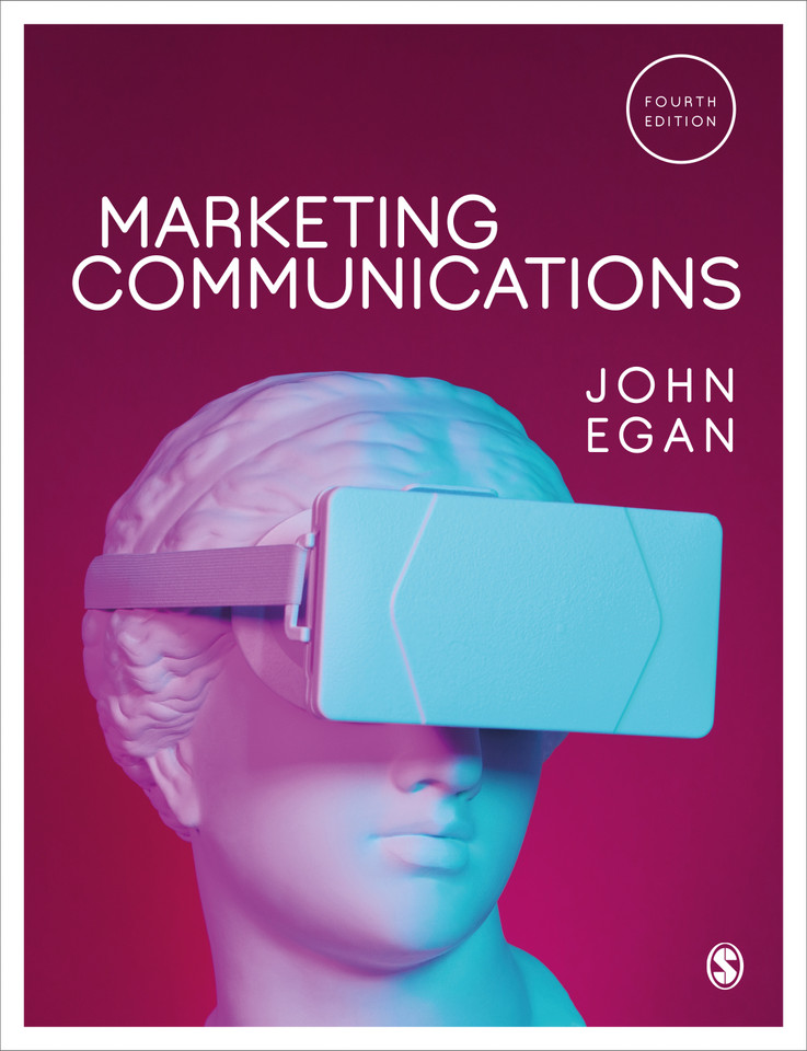 Marketing Communications book cover by John Egan
