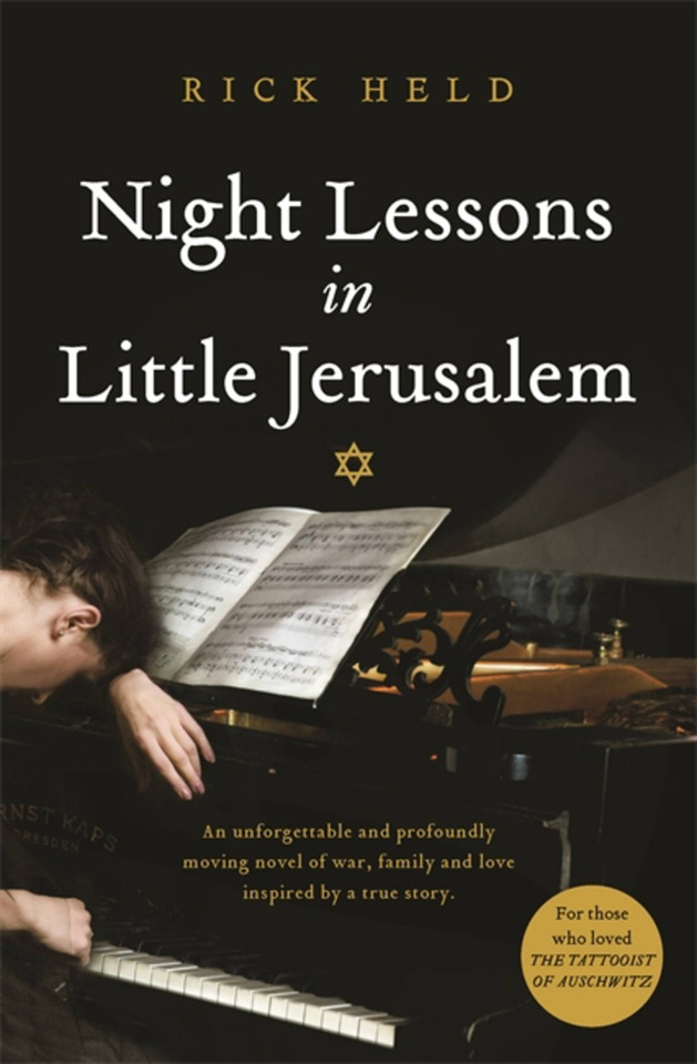 Night Lessons in Little Jerusalem book cover by Rick Held