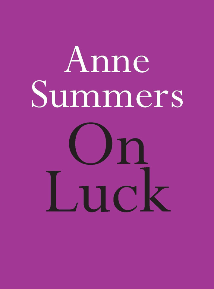 On Luck (On Series) book cover by Anne Summers