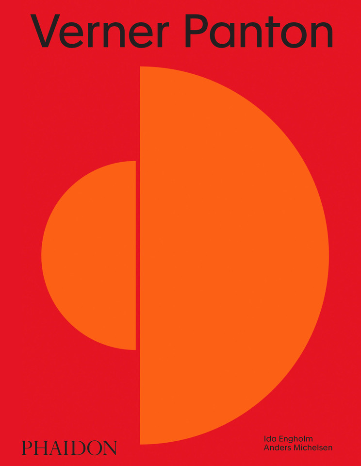Verner Panton book cover by Ida Engholm, Anders Michelsen