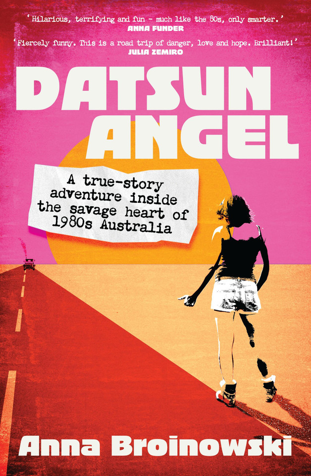 Datsun Angel book cover by Anna Broinowski