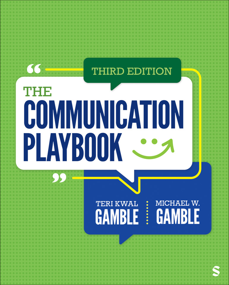 The Communication Playbook book cover by Teri Kwal Gamble, Michael W. Gamble