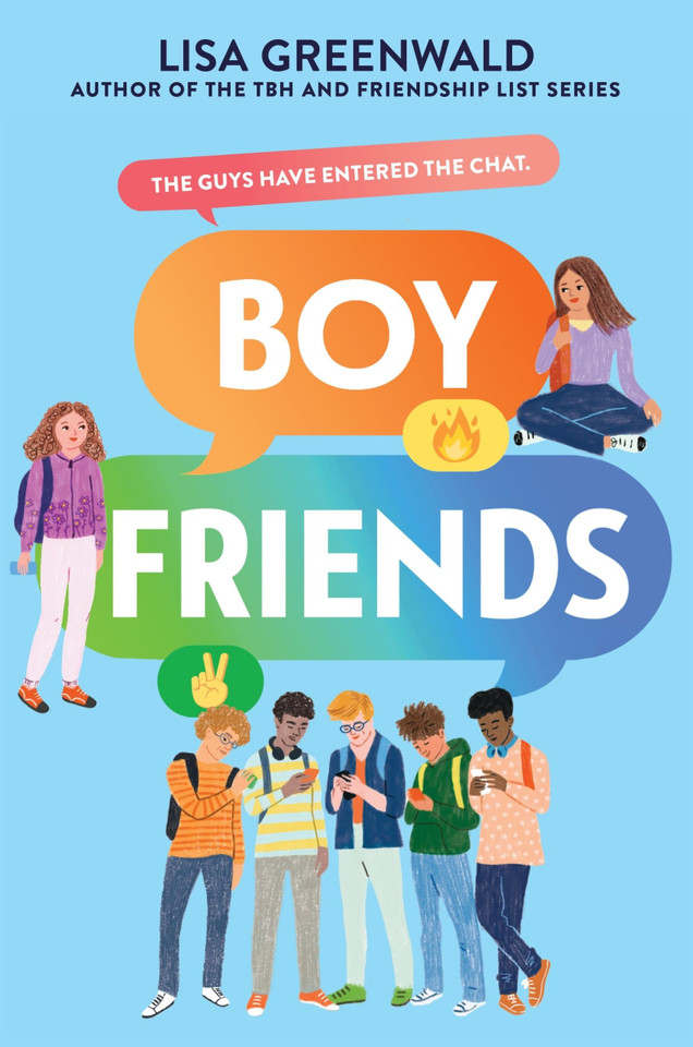 Boy Friends (Friend Group #2) book cover by Lisa Greenwald