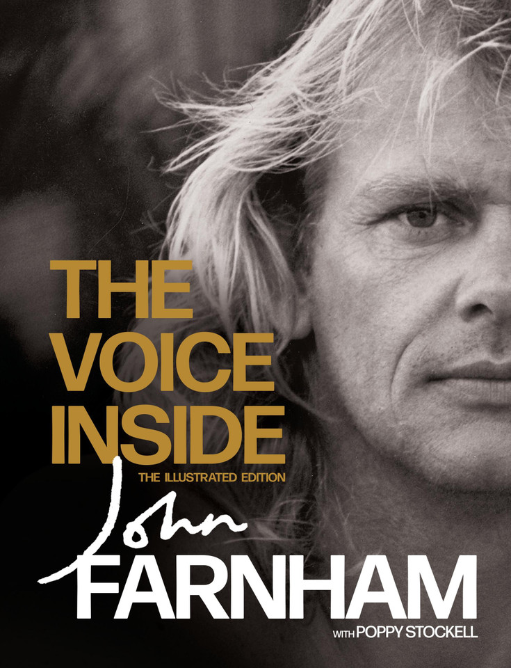 The Voice Inside: The Illustrated Edition book cover by John Farnham