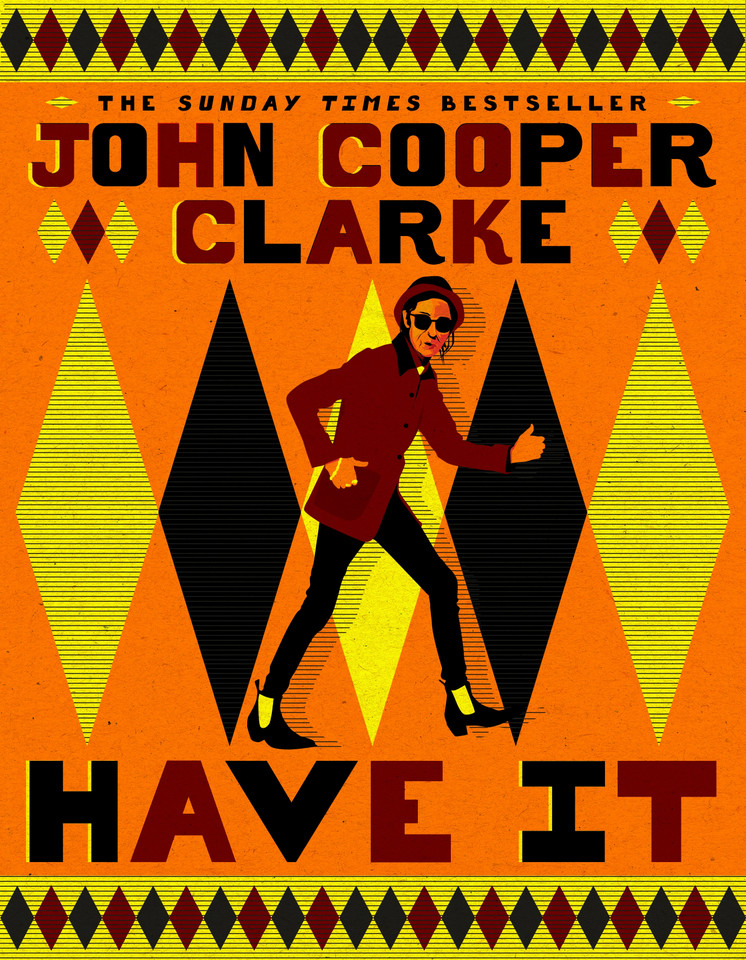 Have It book cover by John Cooper Clarke