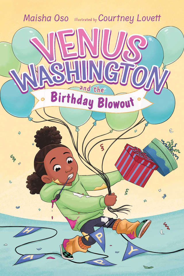 Venus Washington and the Birthday Blowout (Venus Washington) book cover by Maisha Oso