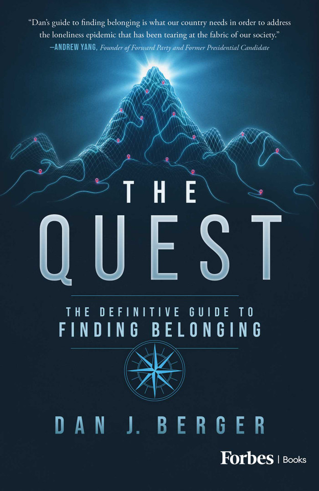 The Quest: The Definitive Guide to Finding Belonging book cover by Dan J. Berger