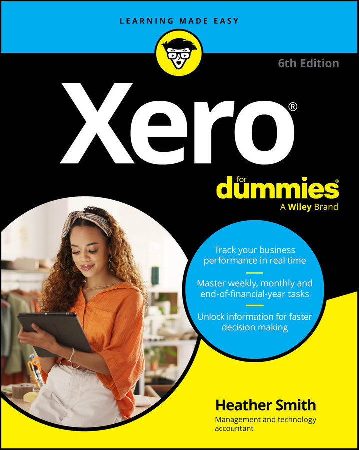 Xero For Dummies book cover by Heather Smith