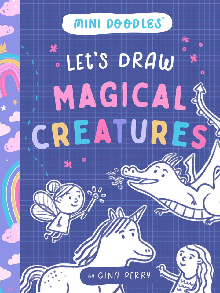 Let's Draw Magical Creatures (Mini Doodles #2) book cover by Gina Perry