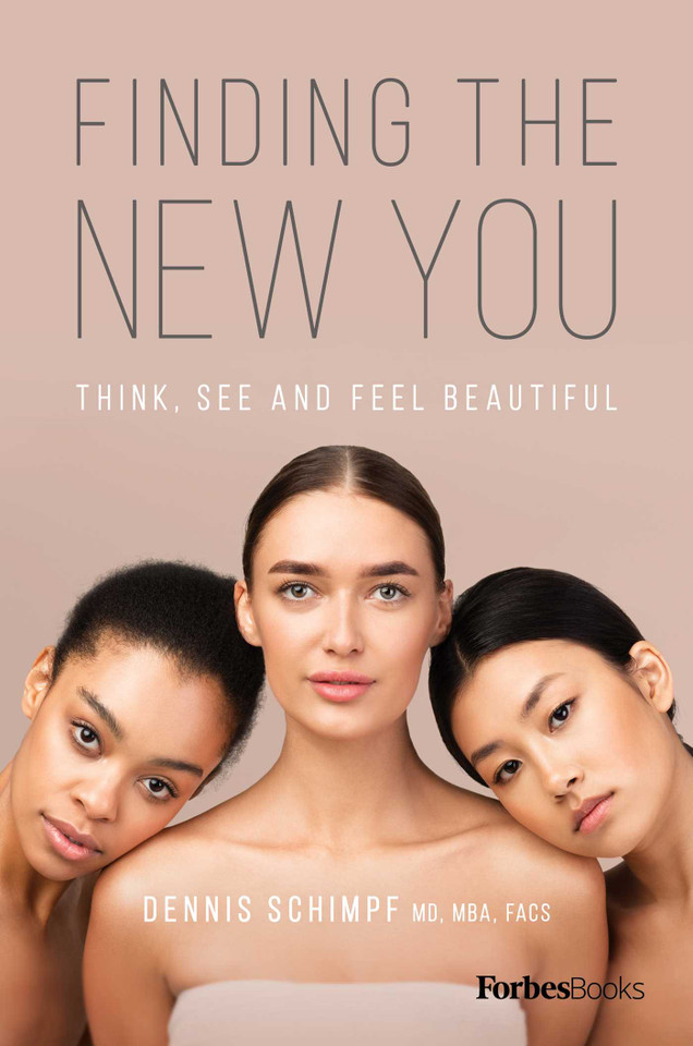 Finding The New You: Think, See and Feel Beautiful book cover by Dennis Schimpf