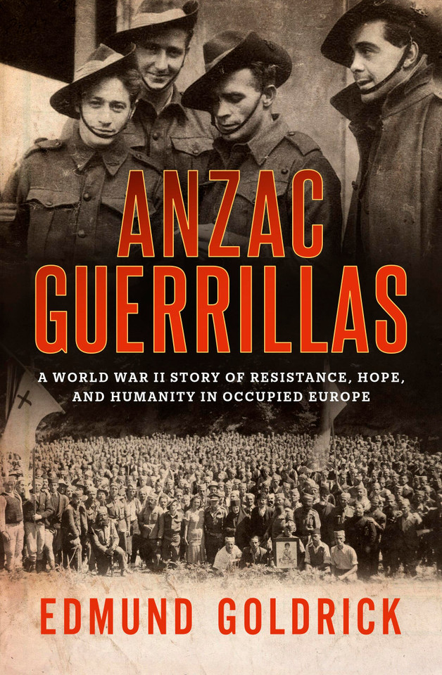 Anzac Guerrillas book cover by Edmund Goldrick