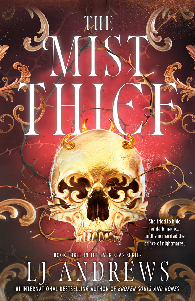 The Mist Thief (The Ever Seas) book cover by LJ Andrews
