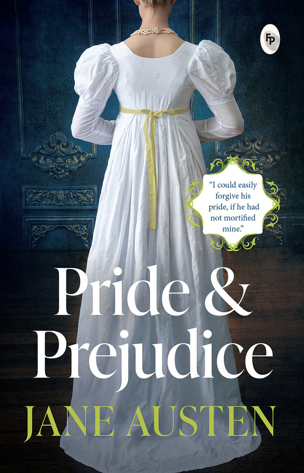 Pride & Prejudice book cover by Jane Austen