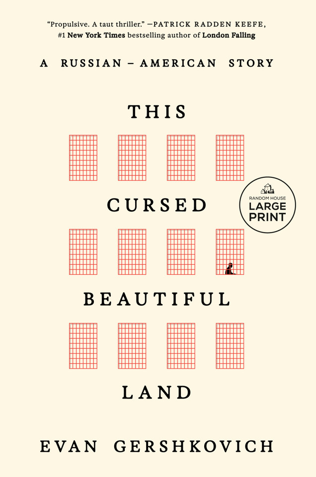 This Cursed Beautiful Land: A Russian-American Story book cover by Evan Gershkovich