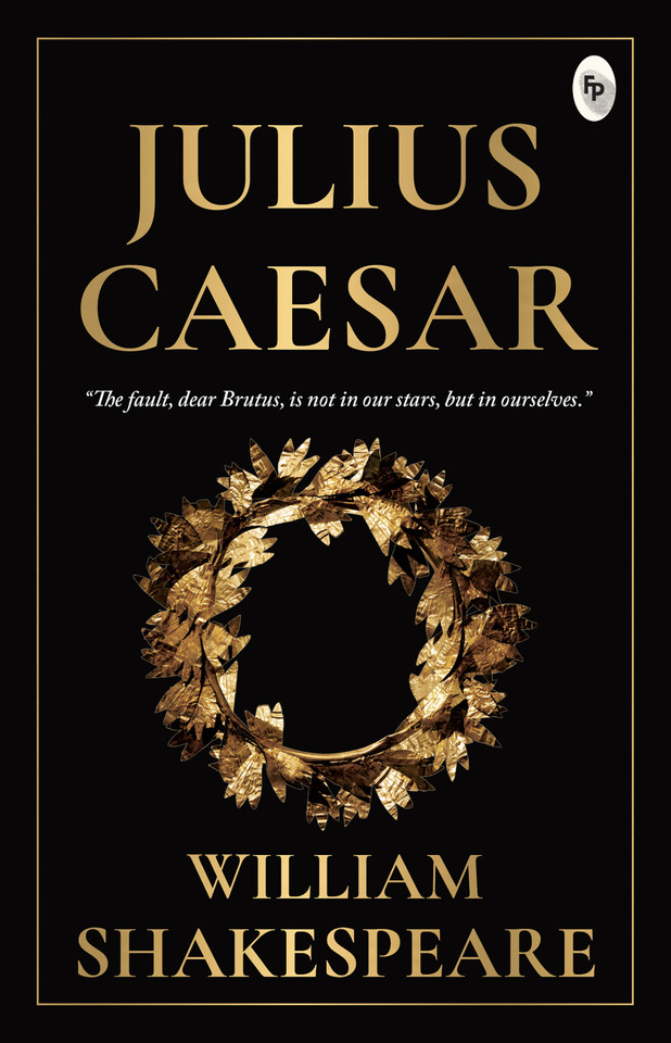 Julius Caesar book cover by William Shakespeare