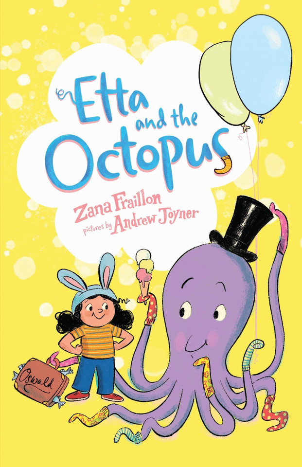 Etta and the Octopus book cover by Zana Fraillon