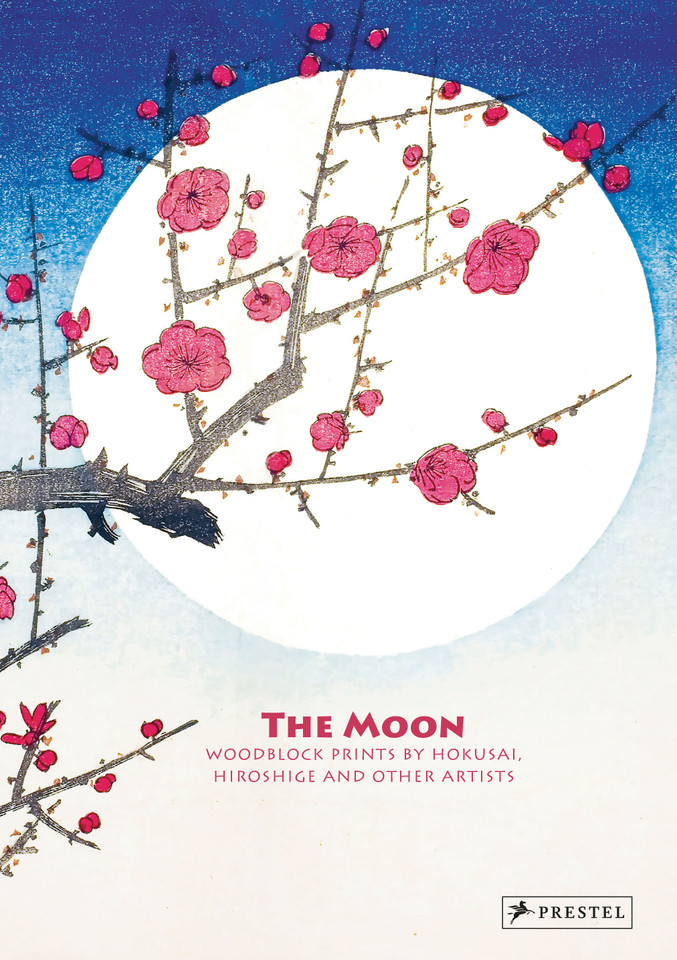 The Moon: Woodblock Prints by Hokusai, Hiroshige and Other Artists book cover by Anne Sefrioui