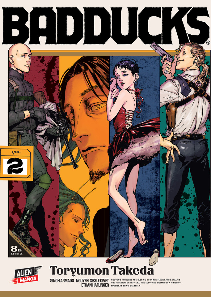 Badducks, Vol. 2 book cover by Toryumon Takeda