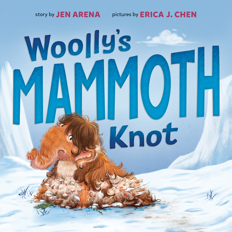 Woolly's Mammoth Knot book cover by Jen Arena