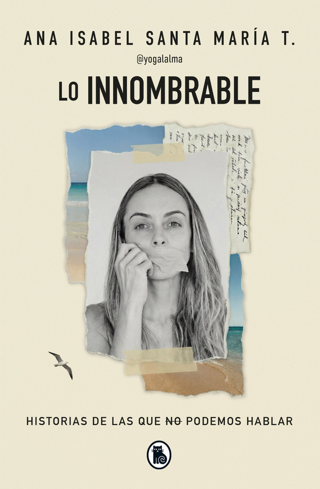 Lo innombrable / The Unnameable book cover by Ana Isabel Santa María T.