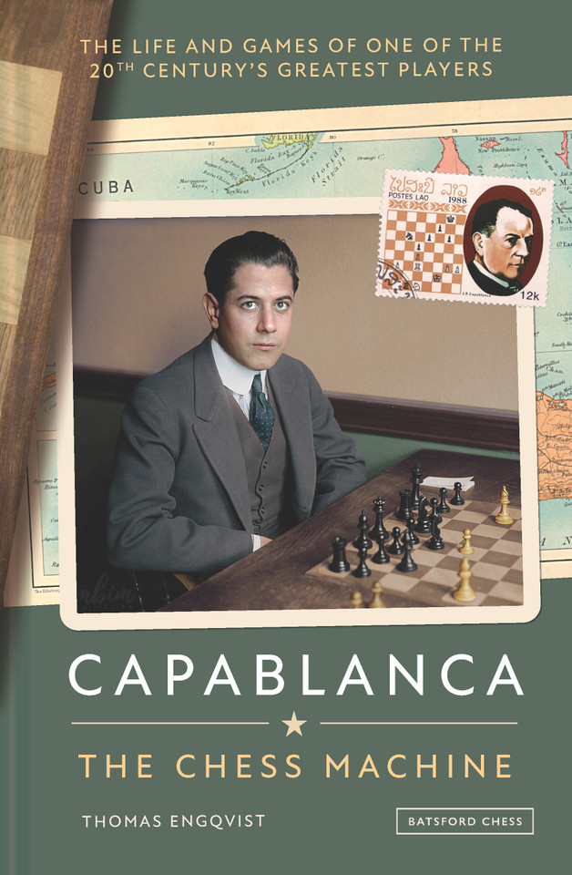 Capablanca: The Chess Machine book cover by Thomas Engqvist