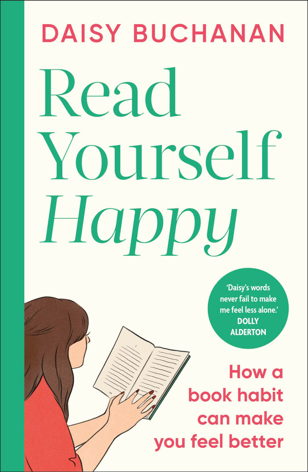 Read Yourself Happy: How to Use Books to Ease Your Anxiety book cover by Daisy Buchanan