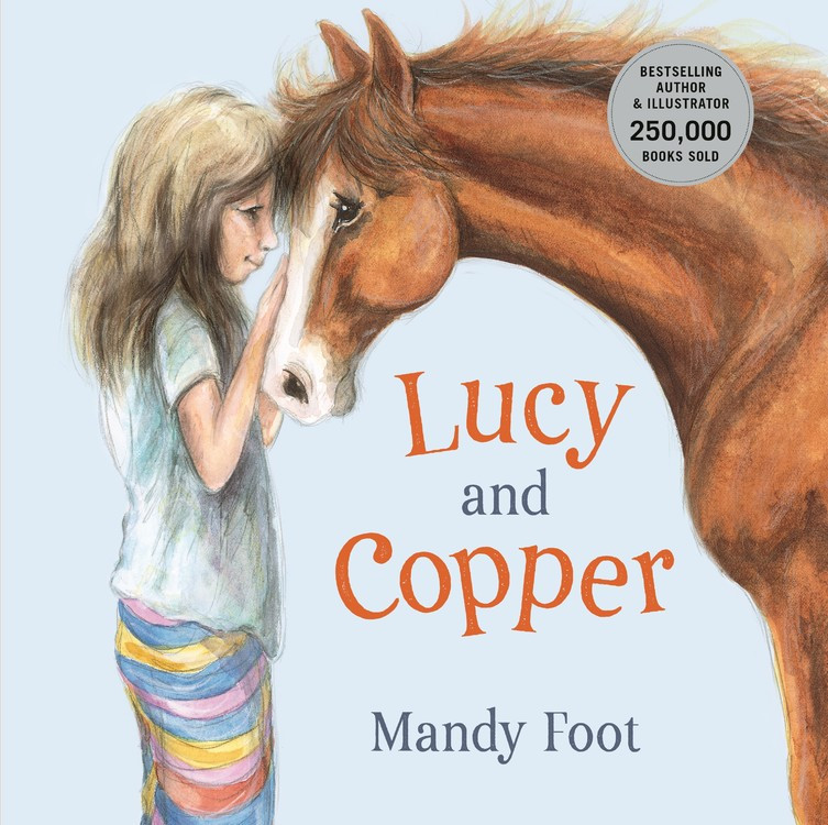 Lucy and Copper book cover by Mandy Ford